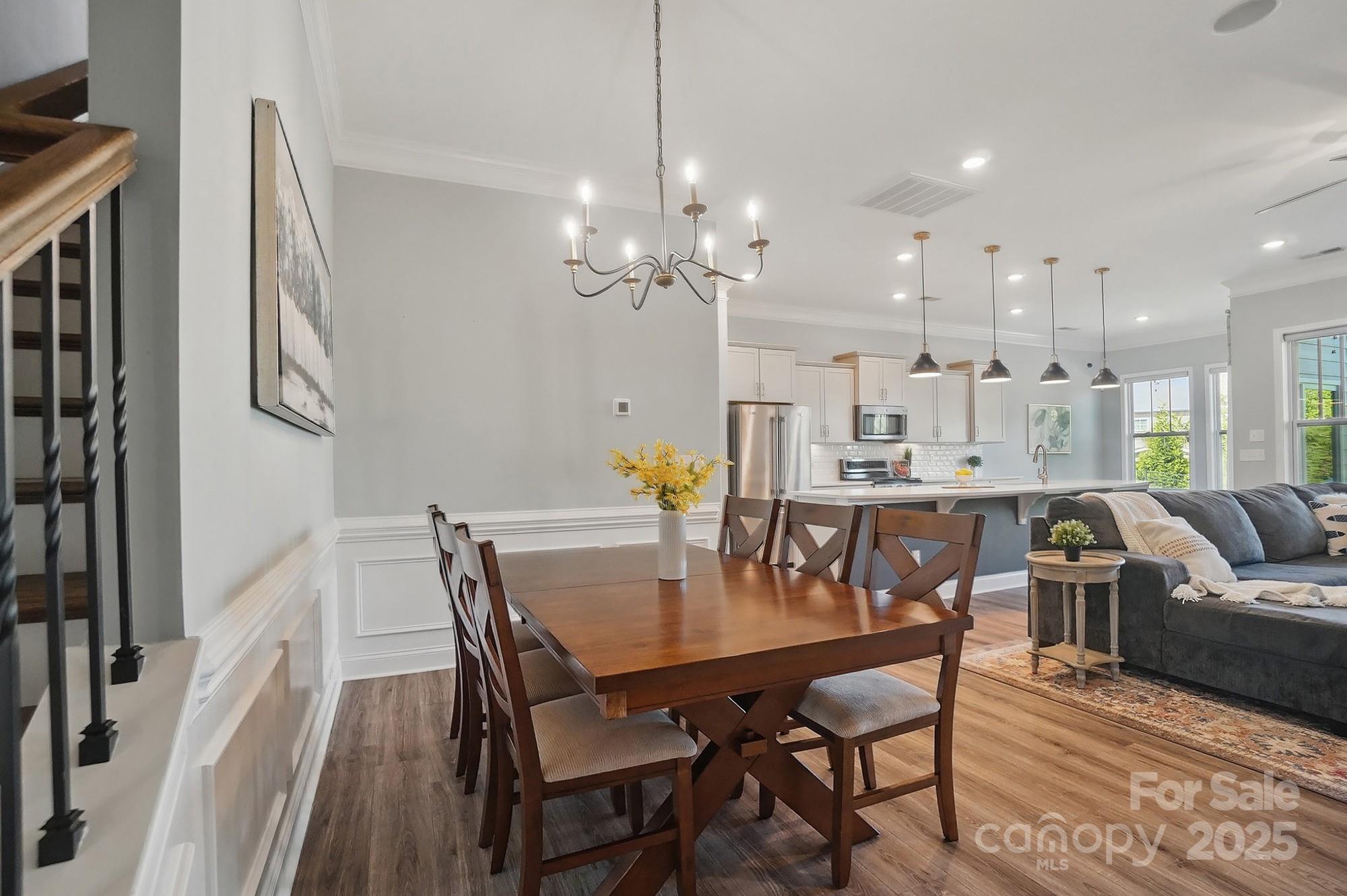 5004 Oakmere Road Waxhaw, NC 28173 - Photo 27 of 48 a view of a dining room with furniture