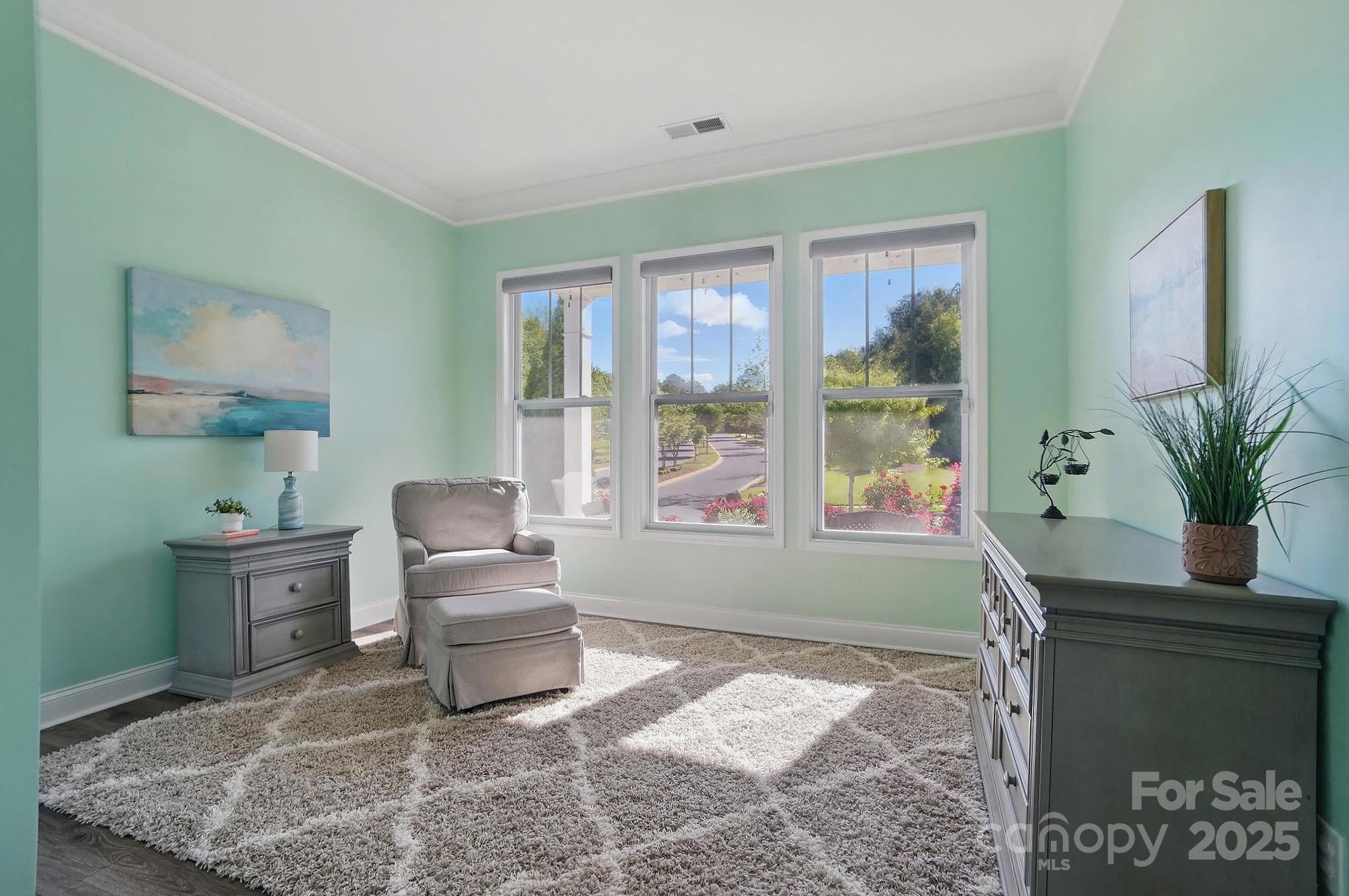5004 Oakmere Road Waxhaw, NC 28173 - Photo 32 of 48 a living room with furniture and a potted plant