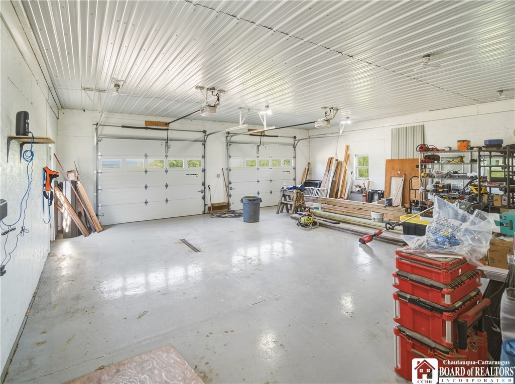 1546 Swede Road Harmony, NY 14710 - Photo 43 of 50 Spacious attached garage with openers