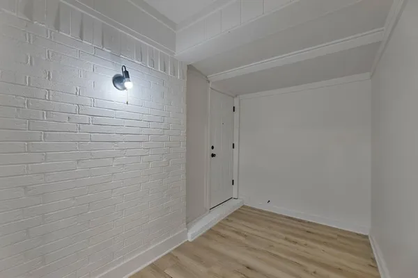 a view of a small space