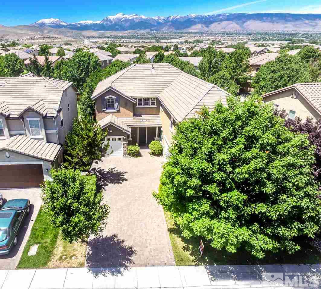 11215 Parma Way Reno, NV 89521 - Photo 1 of 22 an aerial view of a house with a garden