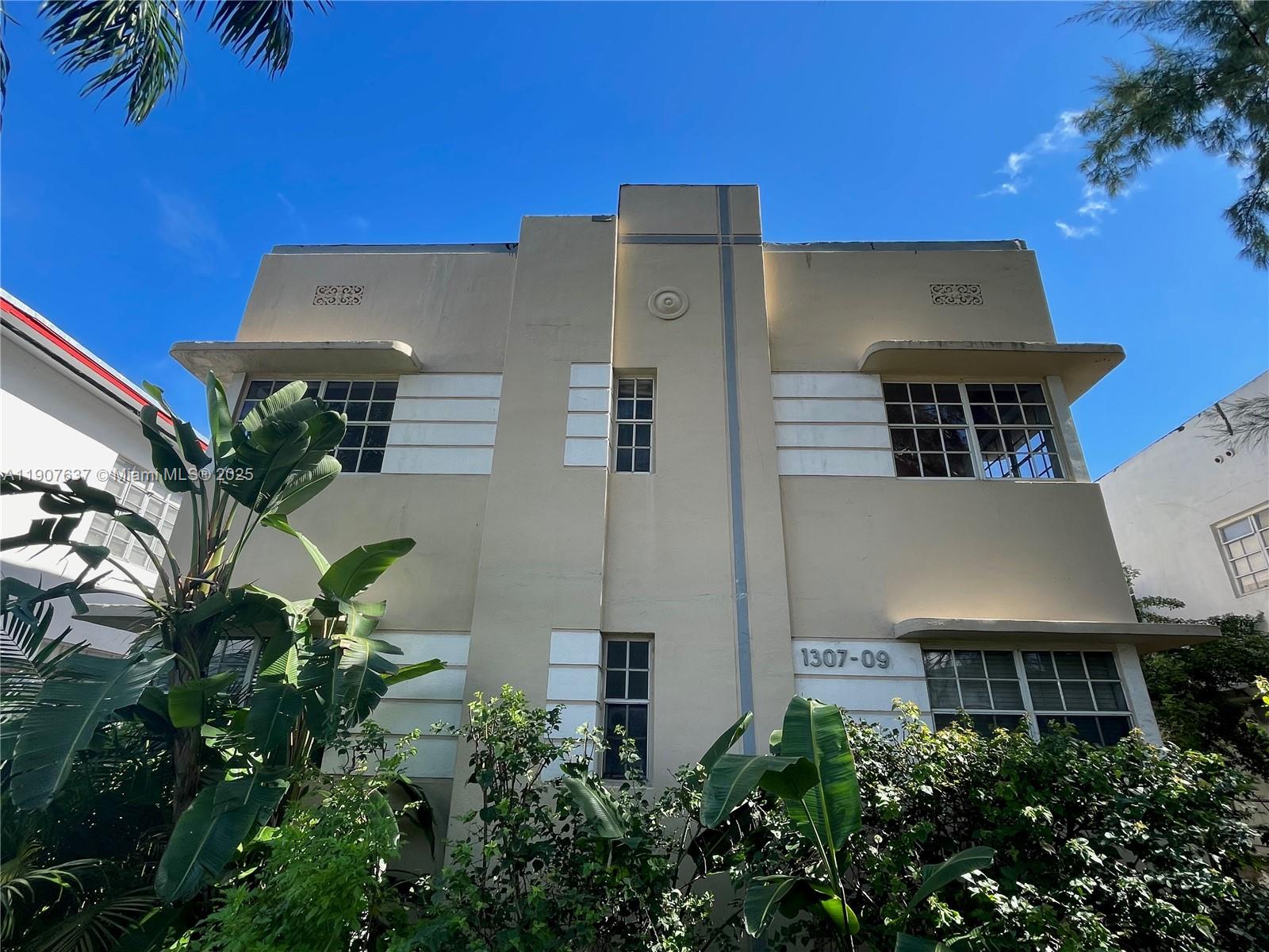 1307 Euclid Avenue, Unit 2 Miami Beach, FL 33139 - Photo 1 of 13 an aerial view of a house