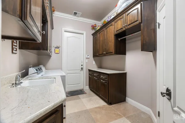 a front view of a house with a garage