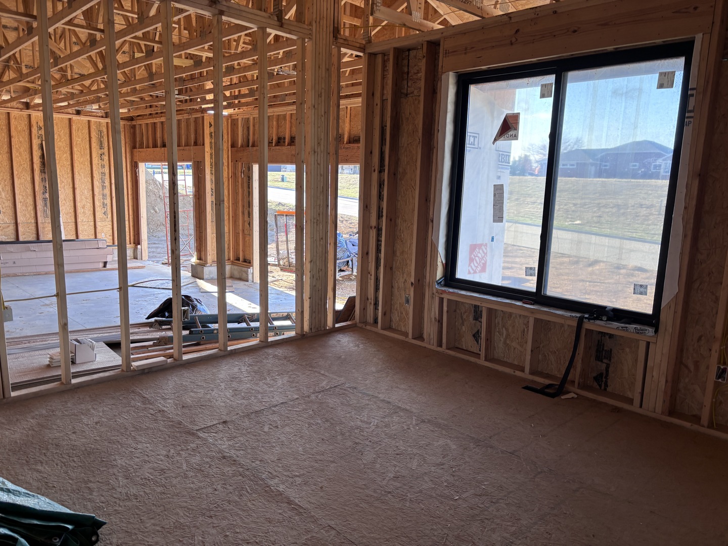 1916 Zara Clinton, IA 52732 - Photo 5 of 10 a view of a room with gym equipment and large windows