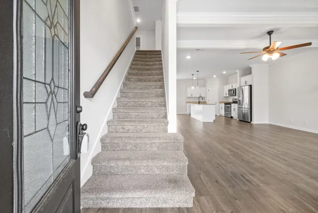 a view of an entryway