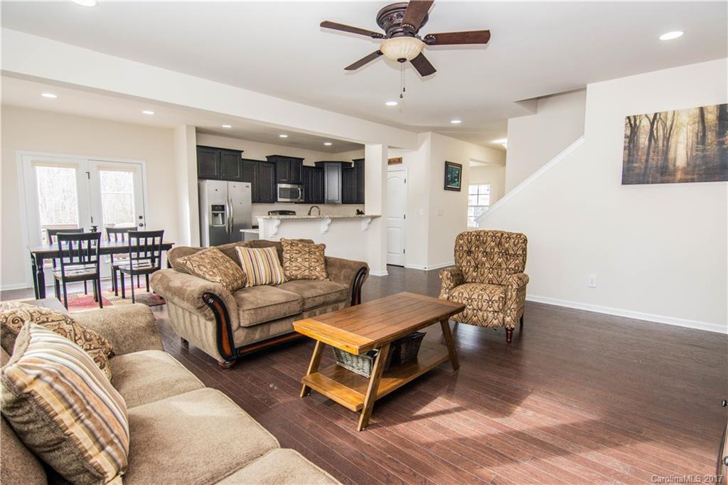 1689 Beleek Ridge Lane Clover, SC 29710 - Photo 10 of 24 a living room with furniture and a view of kitchen