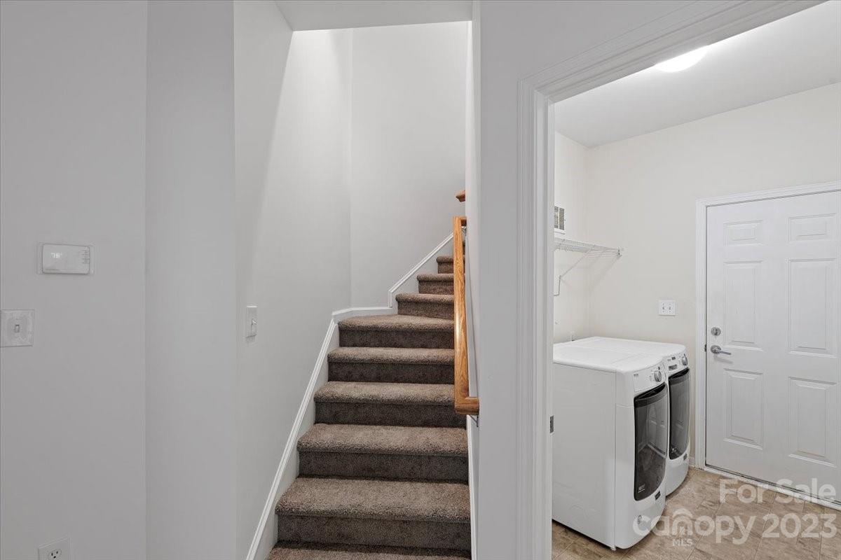 1007 Reigate Road Charlotte, NC 28262 - Photo 22 of 28 a view of an entryway with stairs