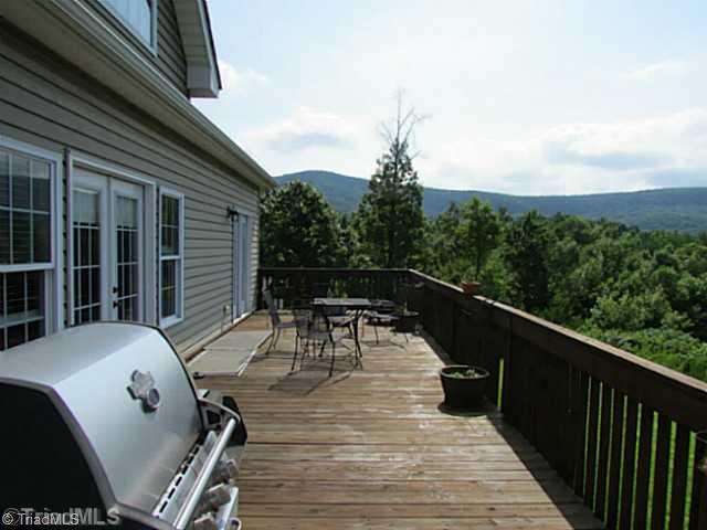 Patio/Deck. Huge deck w/gorgeous views!