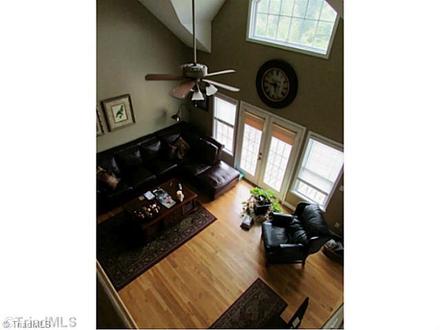 2027 Tillotson Road Pinnacle, NC 27043 - Photo 10 of 16 Living Room. View of Livingroom from loft