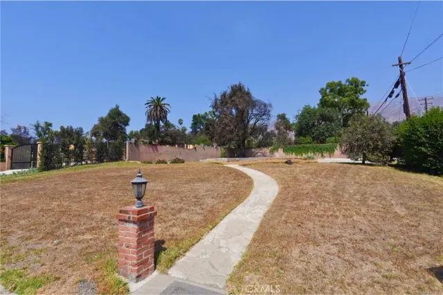a view of outdoor space with swimming pool