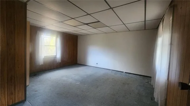 a view of empty room