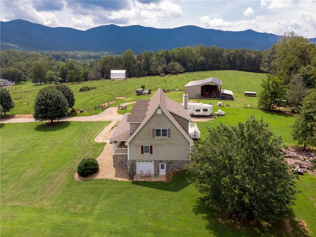 6673 Jenkins Road Morganton, NC 28655 - Photo 24 of 32 a aerial view of a house