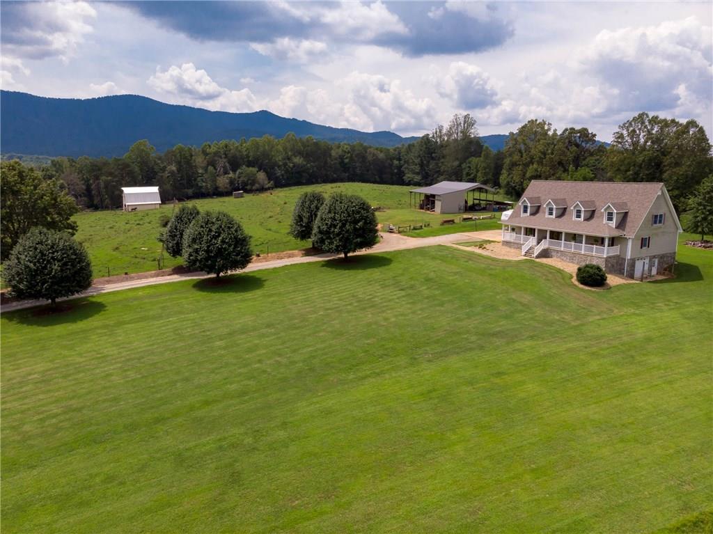 6673 Jenkins Road Morganton, NC 28655 - Photo 27 of 32 a view of yard with mountain