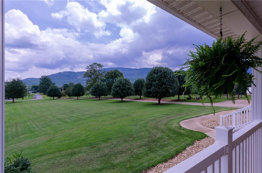 6673 Jenkins Road Morganton, NC 28655 - Photo 5 of 32 a view of a garden with a building in the background