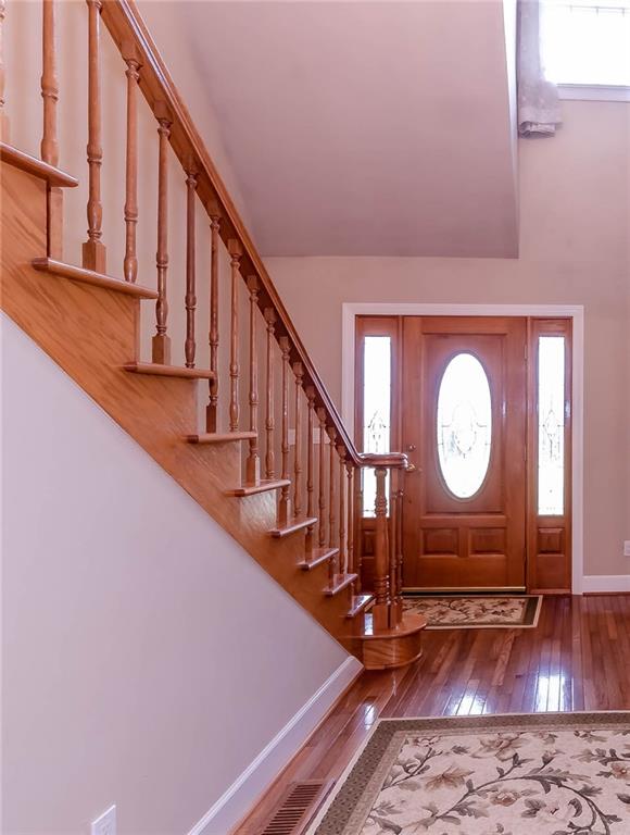 6673 Jenkins Road Morganton, NC 28655 - Photo 7 of 32 a view of entryway with wooden floor
