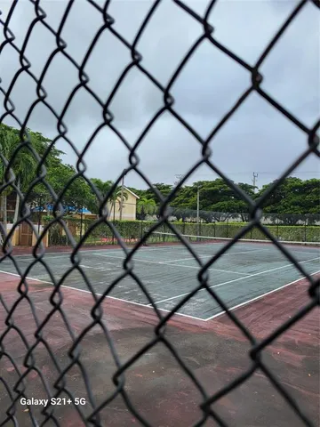 a view of a tennis court