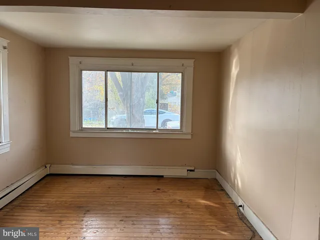 a view of a room with window