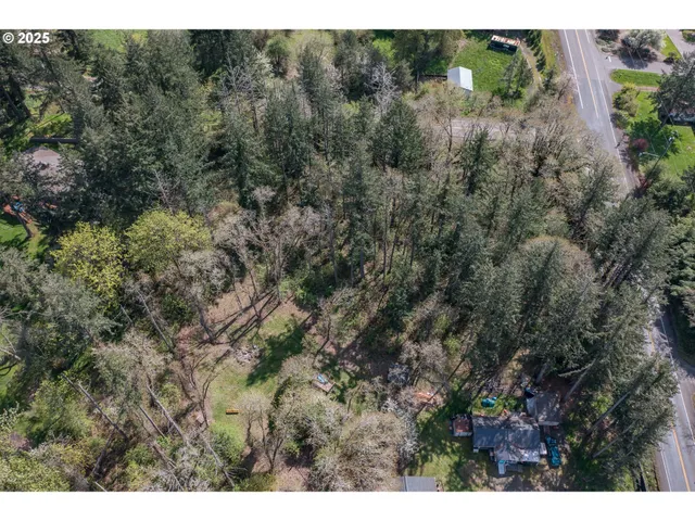 a view of an outdoor space with mountain view
