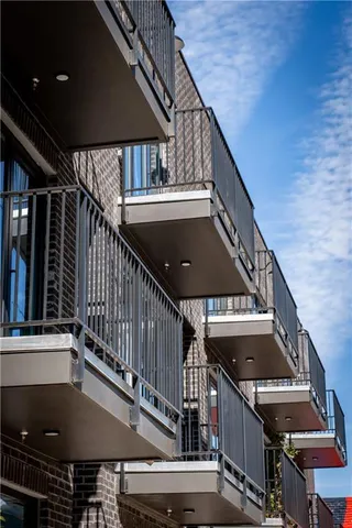 an outdoor view with sitting space