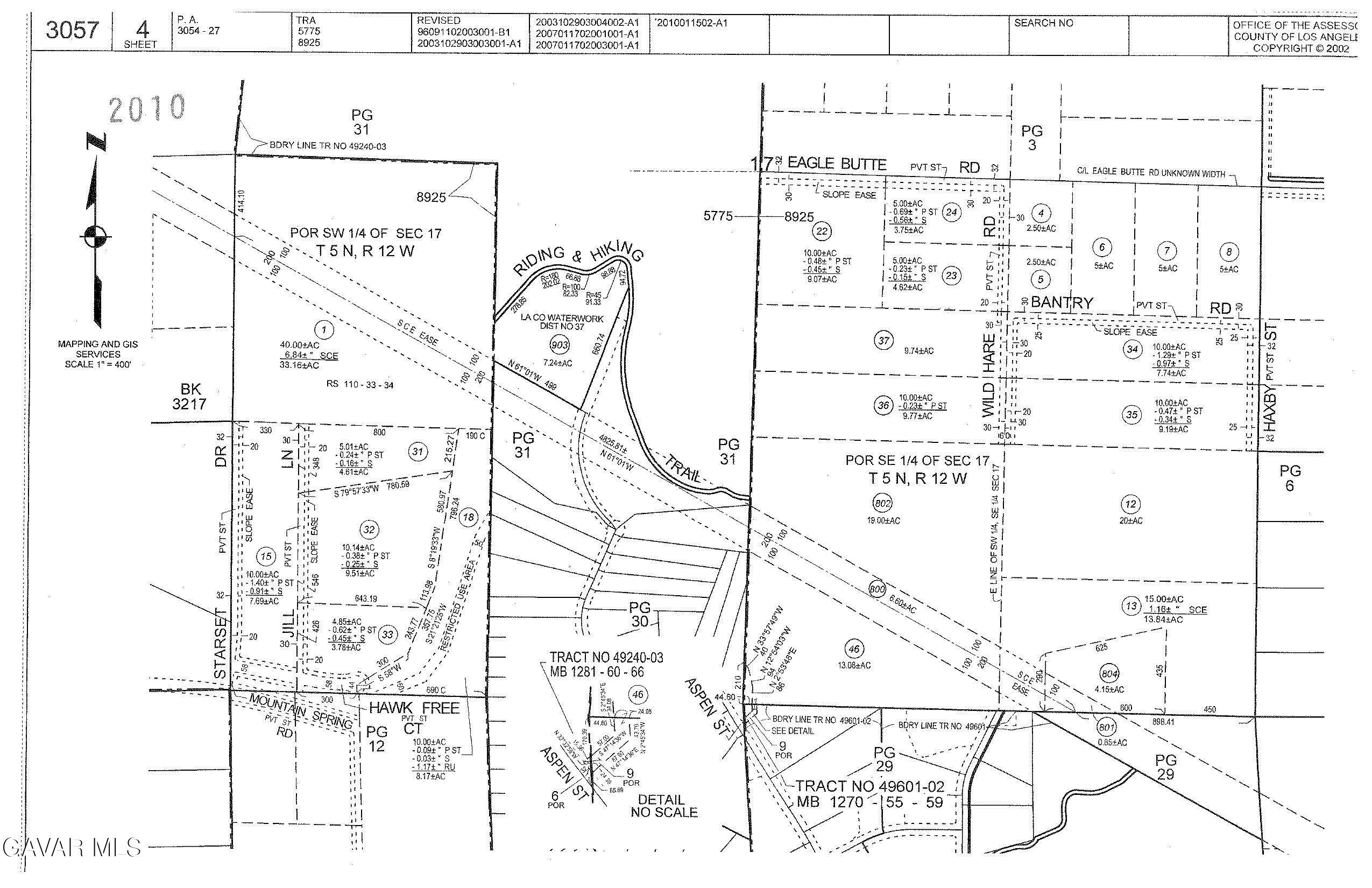 Aspen Street Acton, CA 93510 - Photo 14 of 16 CRSAssessorMap-0dd12915-2966-4c32-86b3-f