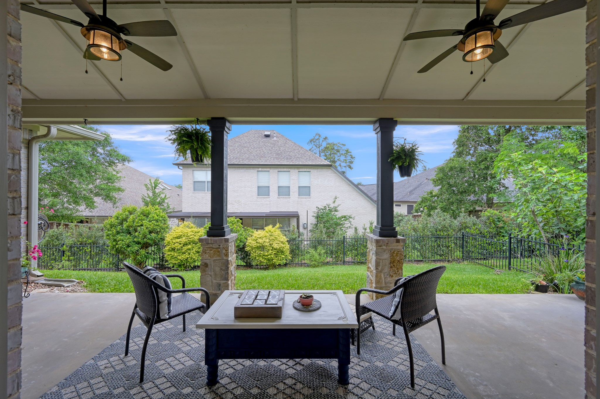 12469 Pebble View Drive Conroe, TX 77304 - Photo 35 of 41 Great spot for morning coffee and evening grilling.