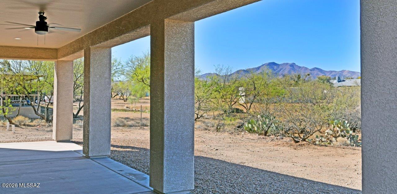 1091 North Vail View Road Vail, AZ 85641 - Photo 39 of 43 a view of a porch