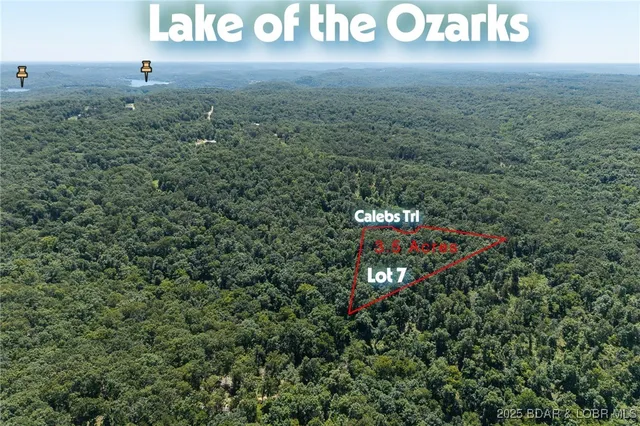$25,500 | Lot 7 Calebs Trail, Roach, MO 65787