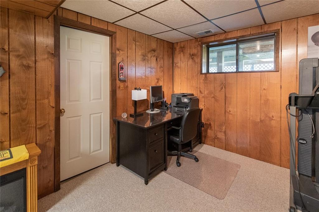 1657 O'Block Road Pittsburgh, PA 15239 - Photo 19 of 24 There is even space for a home office in the gameroom.
