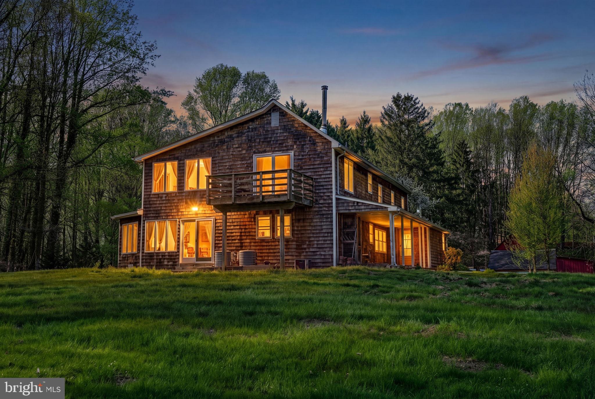 13009 Bottom Road Hydes, MD 21082 - Photo 62 of 66 warmly lit home at sunset!