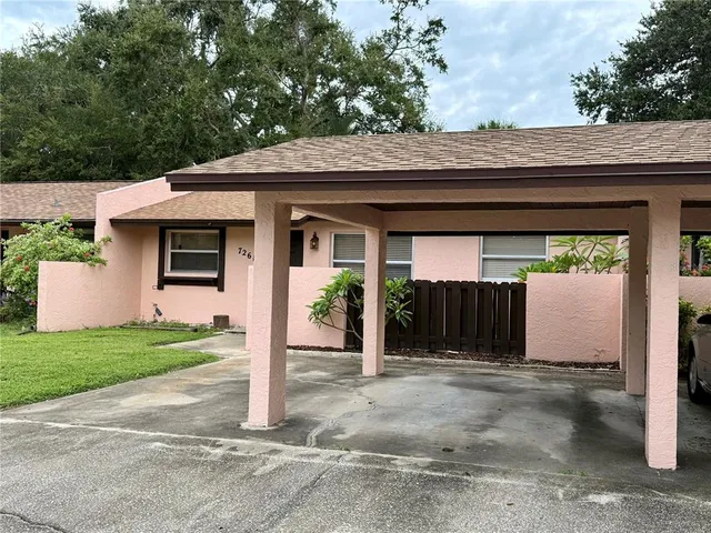 a view of a barn house