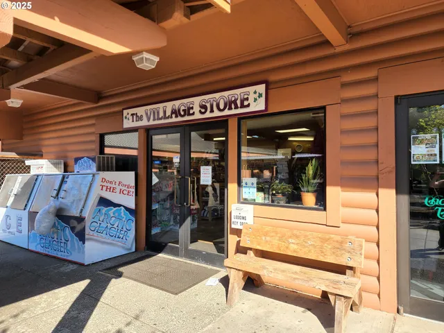 a view of lake with a yard