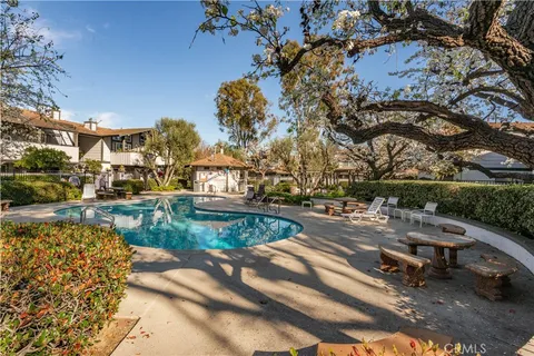 a view of a street with houses