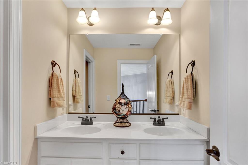 338 Homestead Avenue High Point, NC 27262 - Photo 21 of 25 full bath on upper level with double vanity