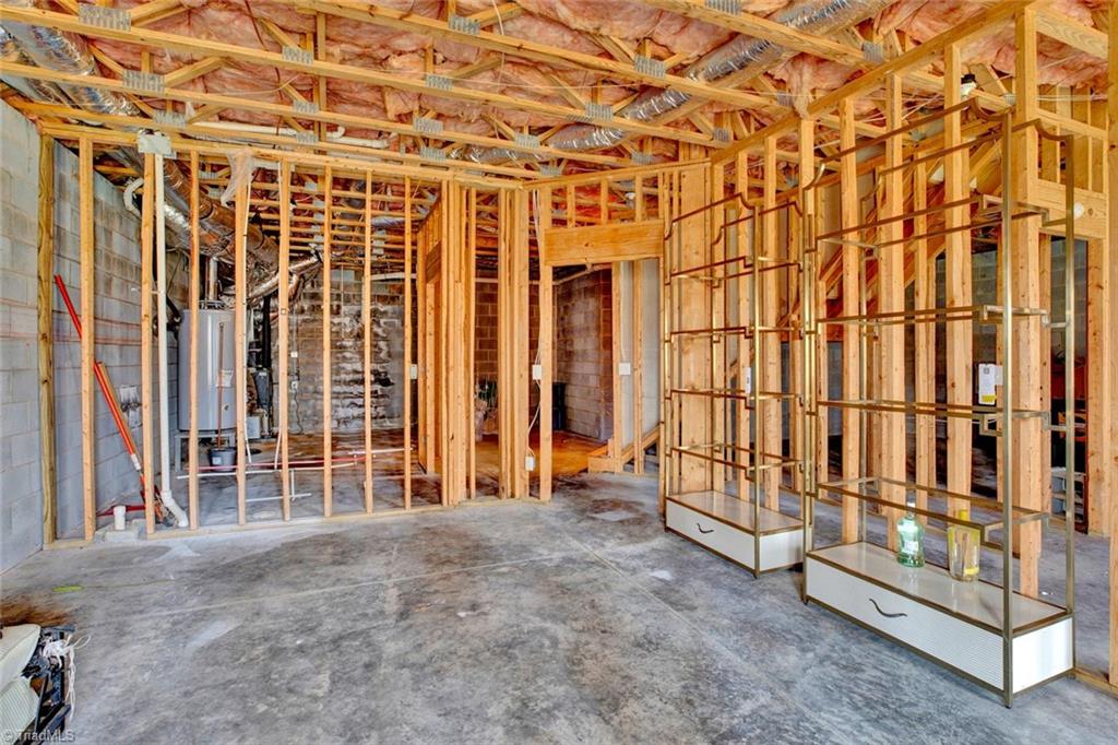 338 Homestead Avenue High Point, NC 27262 - Photo 24 of 25 over 1200sqft of framed, unfinished basement