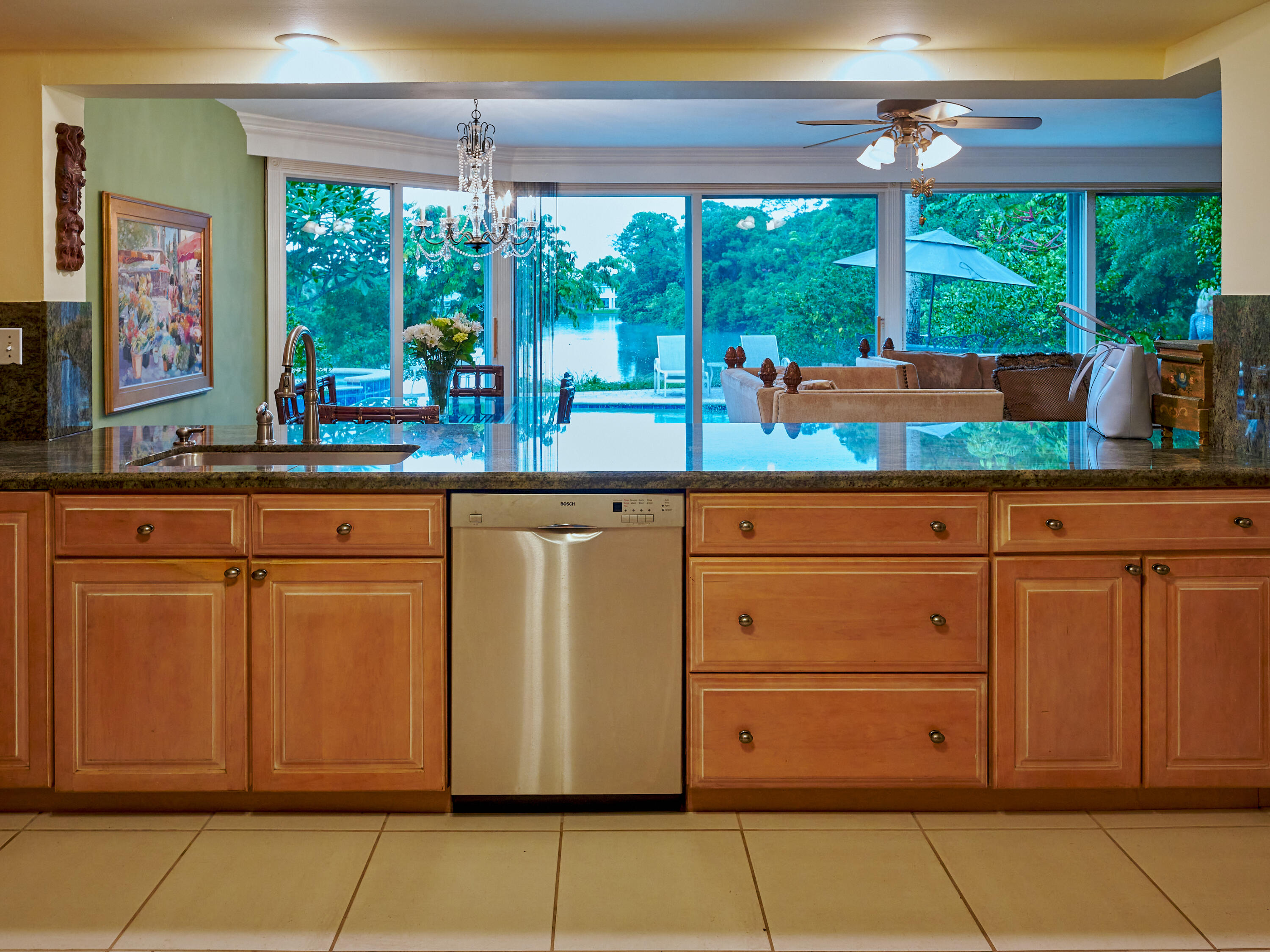 372 Paulus Court Boca Raton, FL 33486 - Photo 10 of 32 Kitchen with a view