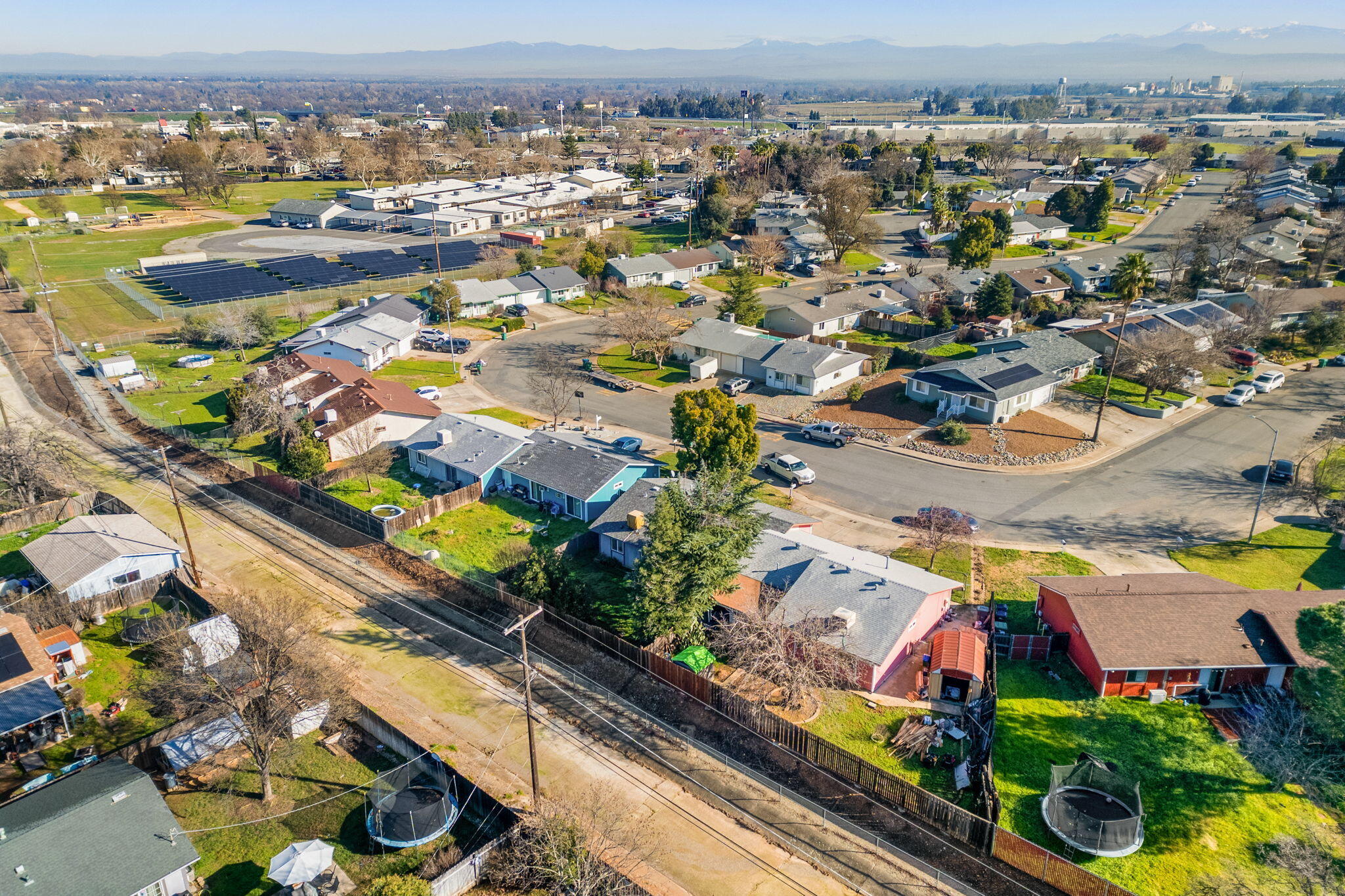 1971 Spruce Circle Anderson, CA 96007 - Photo 30 of 30 an aerial view of residential houses with outdoor space