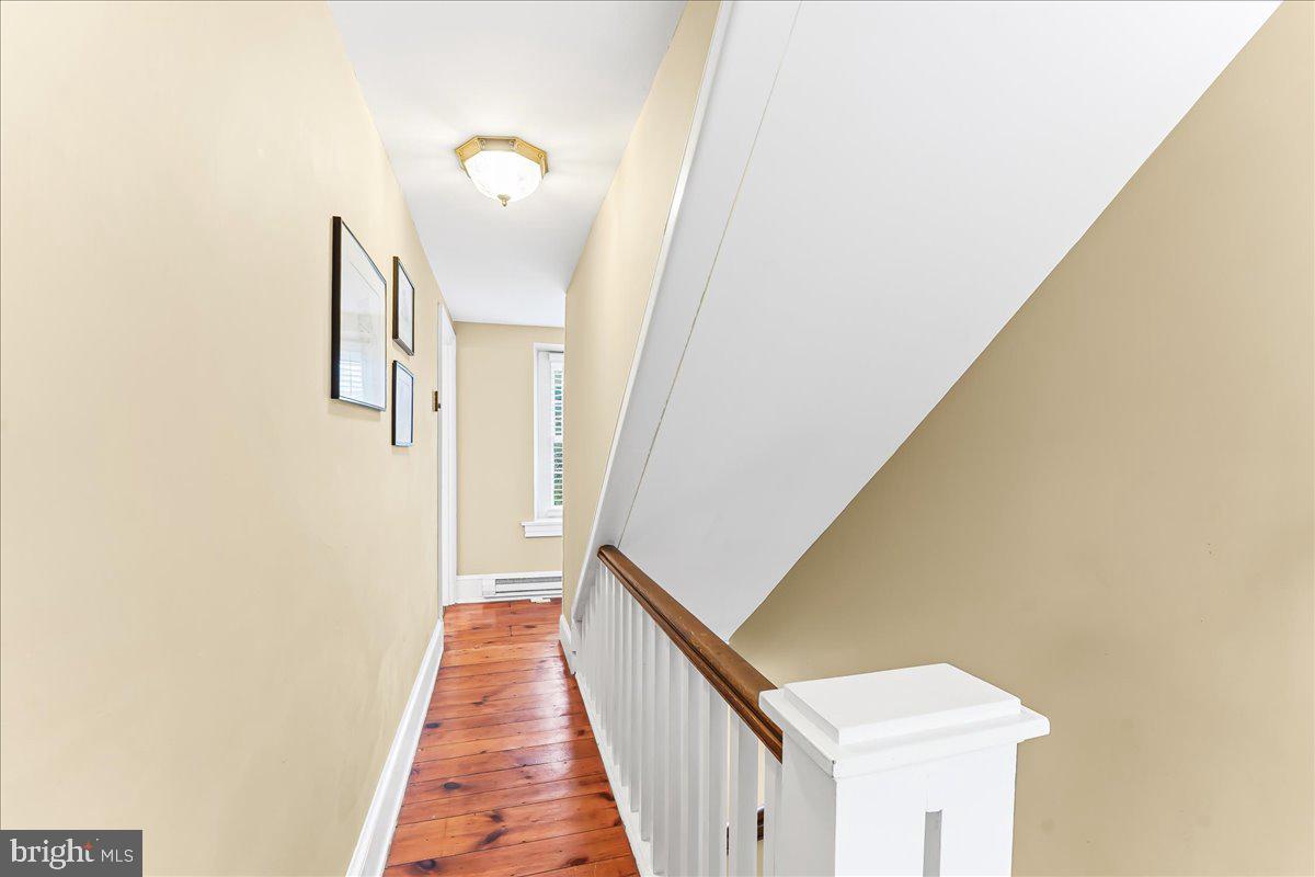 1420 Hollow Road Chester Springs, PA 19425 - Photo 31 of 43 a view of a hallway with wooden floor