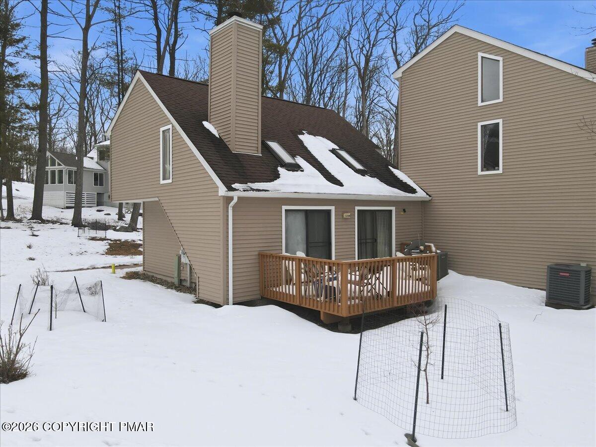 3322 Windermere Drive Bushkill, PA 18324 - Photo 33 of 52 a view of a house with backyard and sitting area