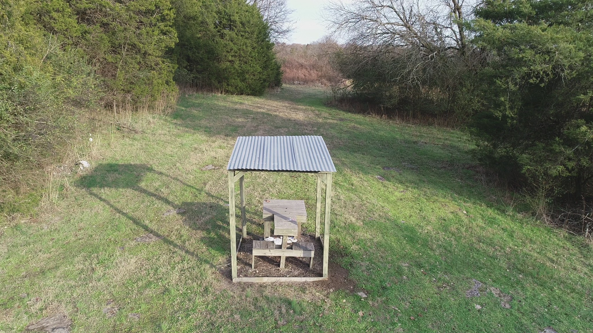 2069 Crescentview Road Pulaski, TN 38478 - Photo 7 of 13 a backyard of a house with table and chairs