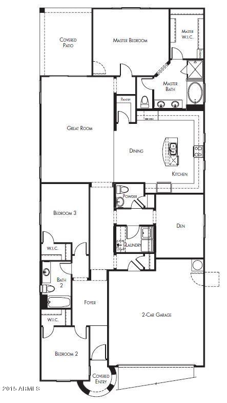 3788 East Rakestraw Lane Gilbert, AZ 85298 - Photo 8 of 8 ARC 36 Floor Plan