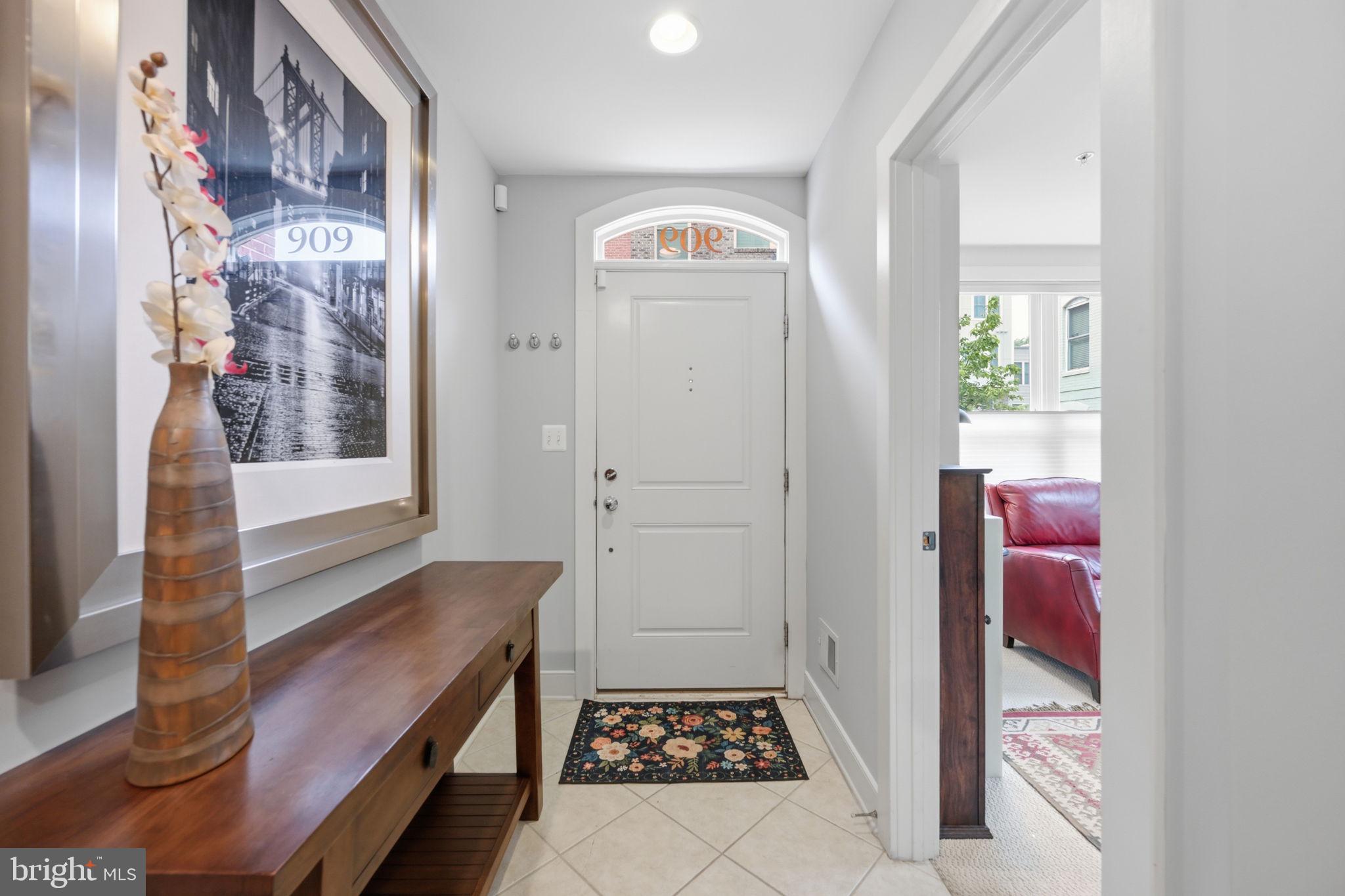 909 3rd Place Southeast Washington, DC 20003 - Photo 2 of 41 Welcoming entry foyer