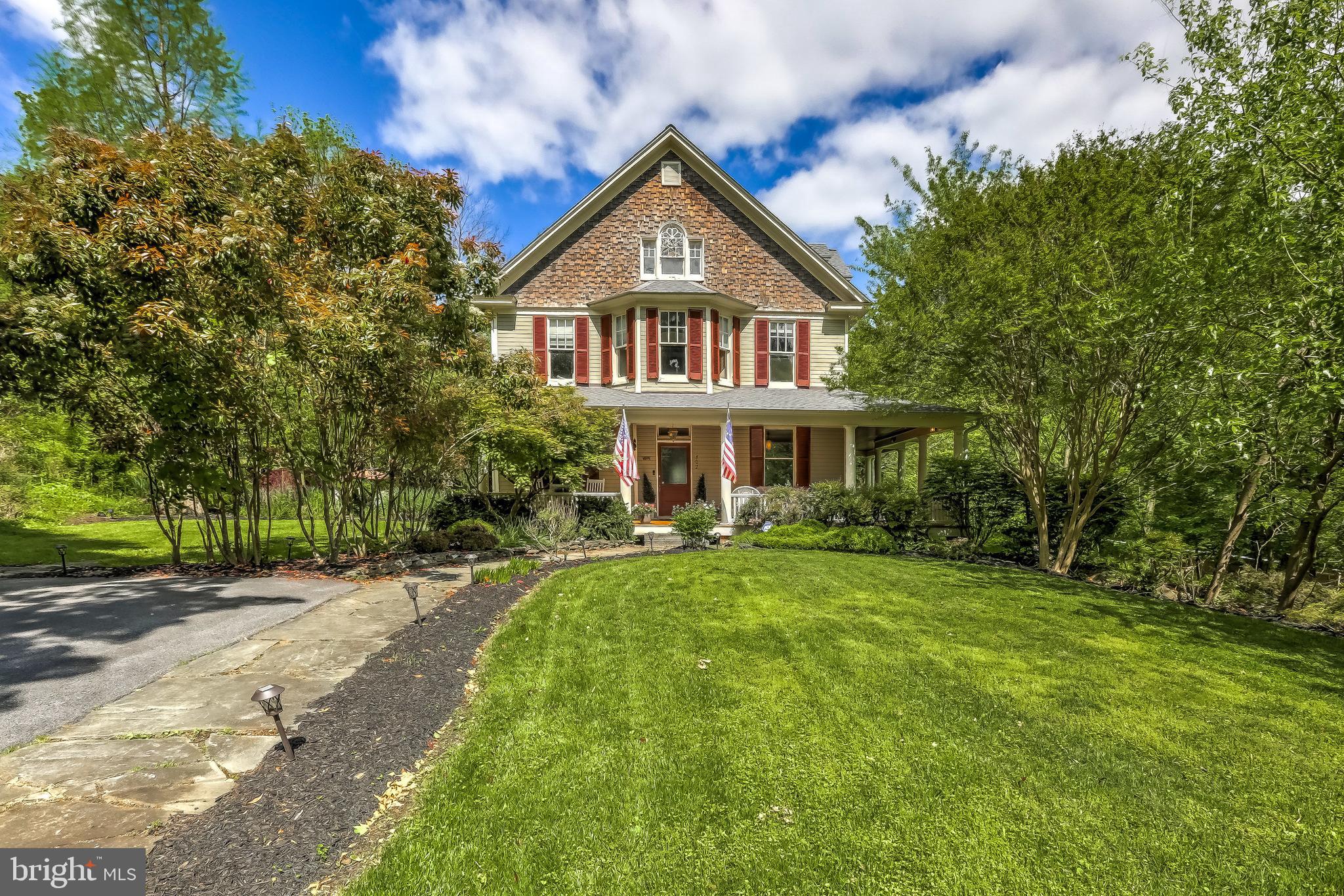 1802 Dixon Road Baltimore, MD 21209 - Photo 2 of 61 Beautiful home with mature, lush landscaping