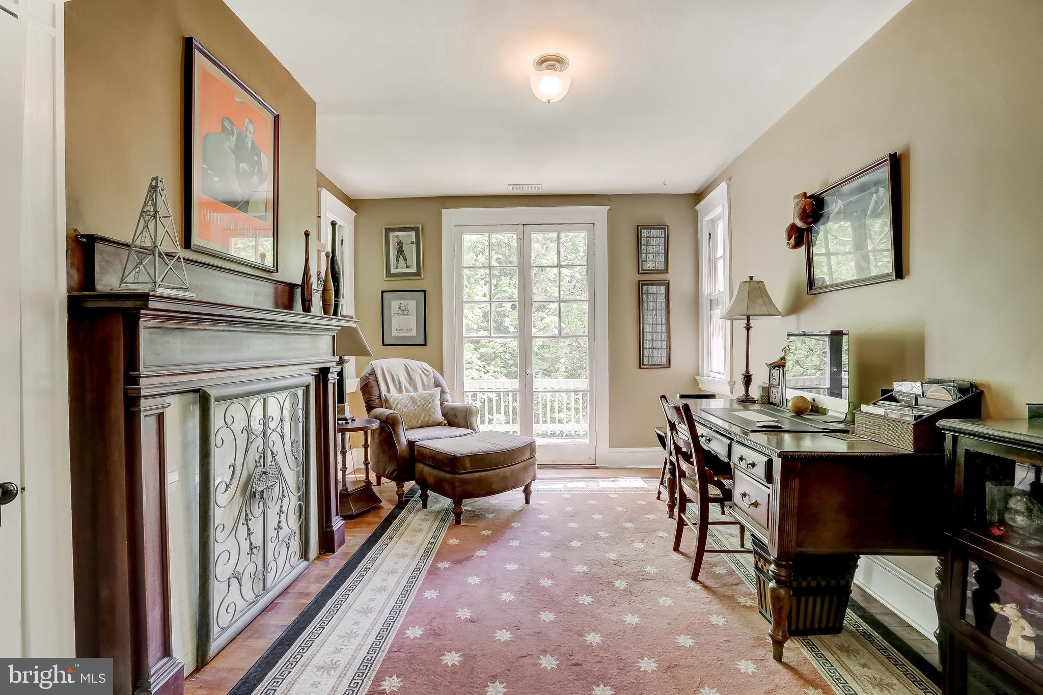 1802 Dixon Road Baltimore, MD 21209 - Photo 27 of 61 Office with another fireplace