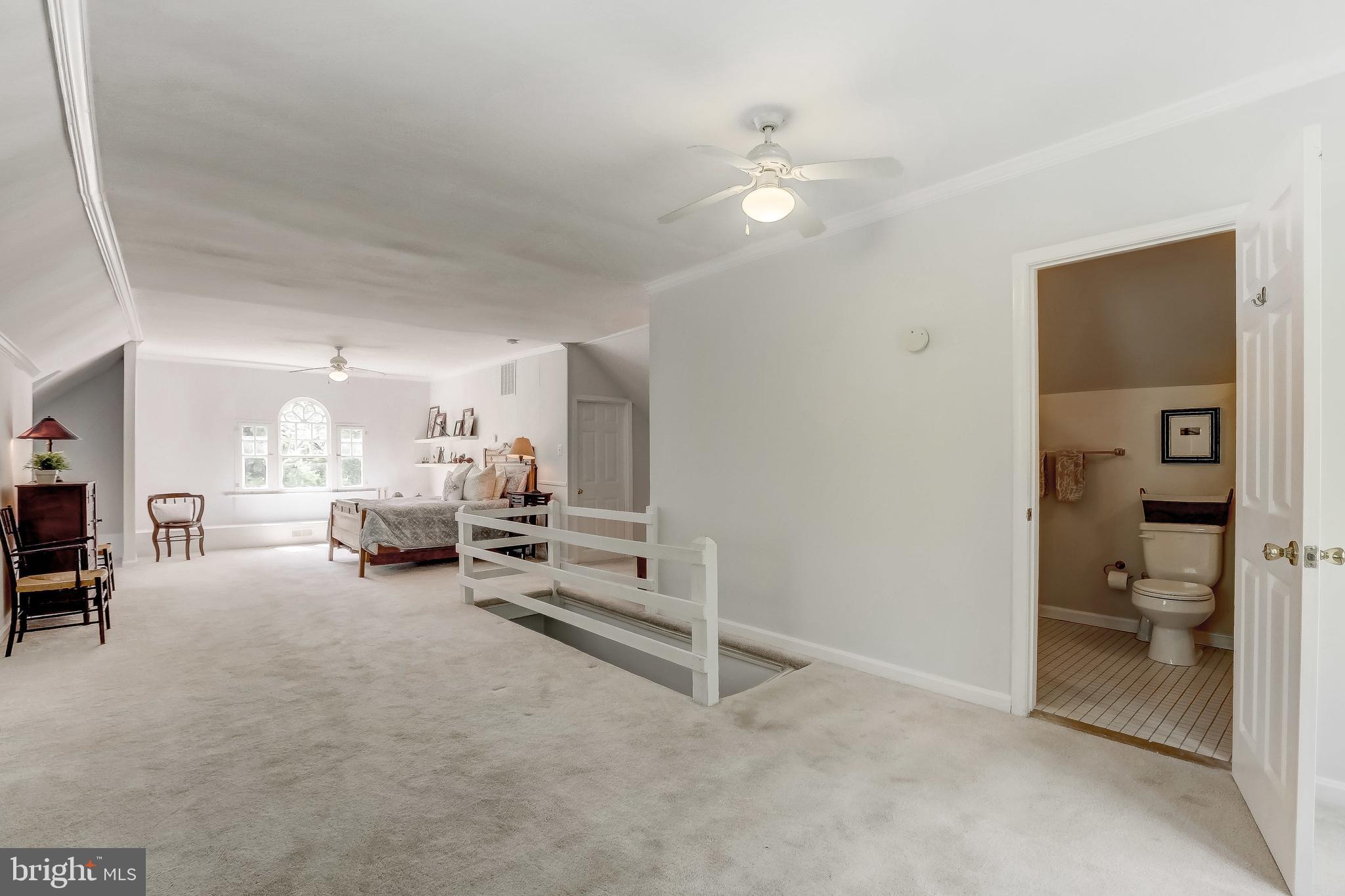 1802 Dixon Road Baltimore, MD 21209 - Photo 43 of 61 Huge bedroom with 2 ceiling fans