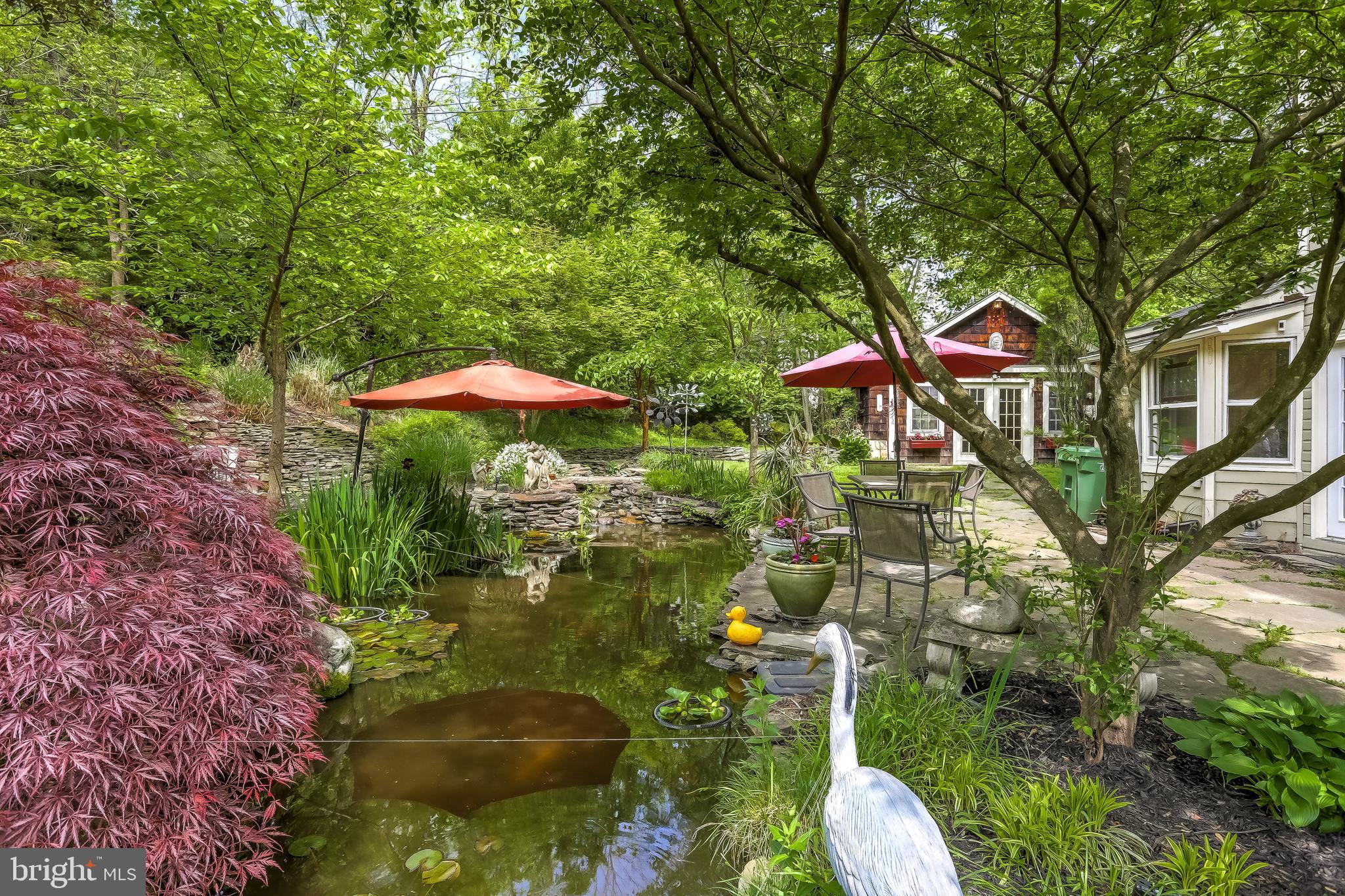 1802 Dixon Road Baltimore, MD 21209 - Photo 59 of 61 Koi pond with fish included!