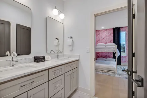 a car parked on the side of a street