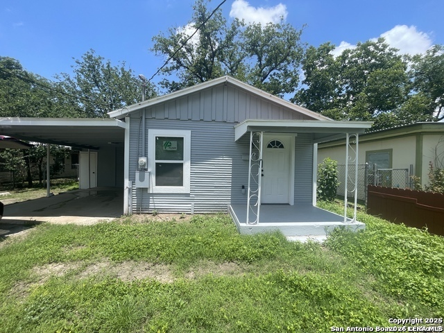 422 Florence Street Uvalde, TX 78801 - Photo 11 of 11 front view of a house with a yard