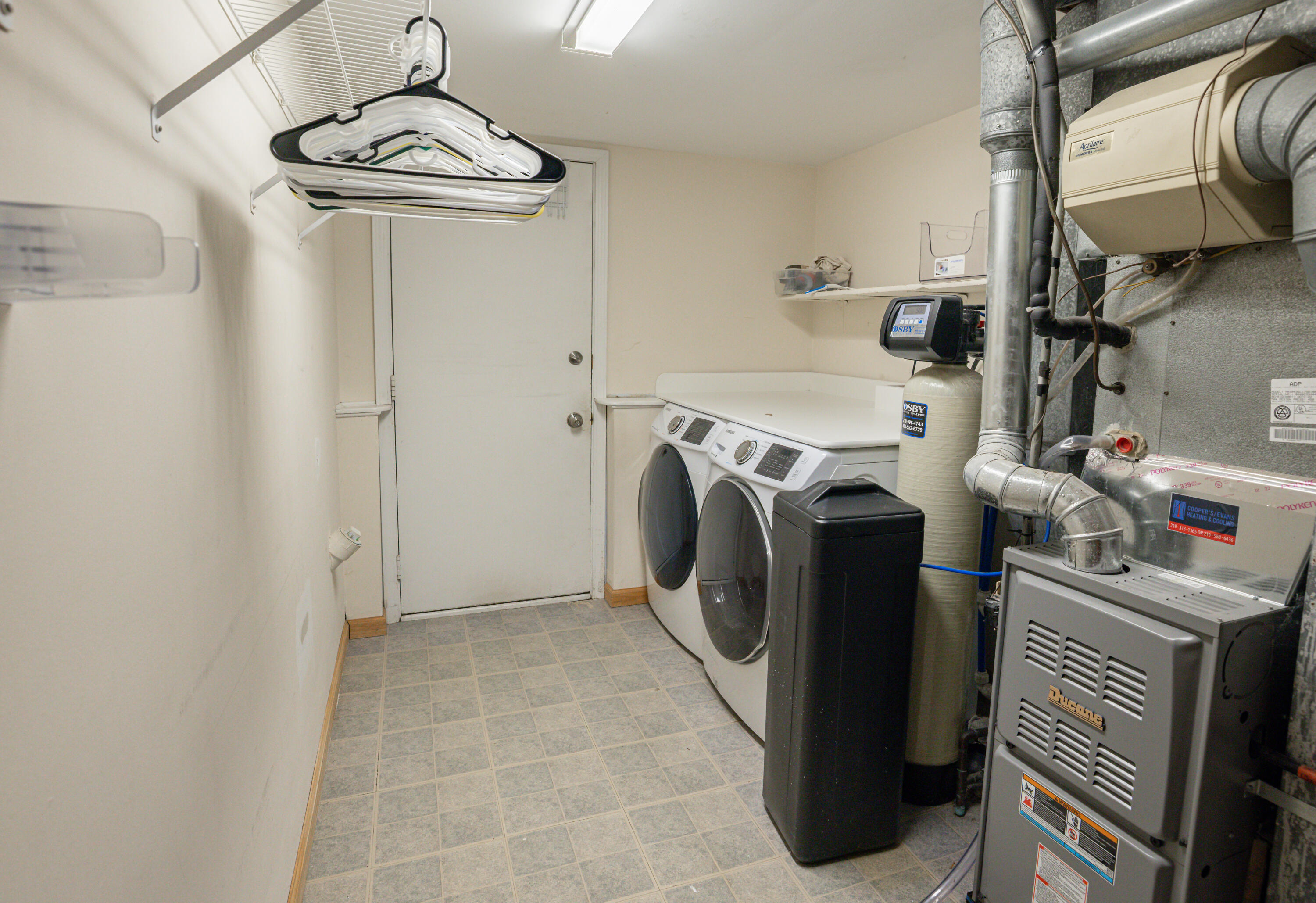 3229 Rustic Lane Crown Point, IN 46307 - Photo 16 of 18 a utility room with dryer and washer