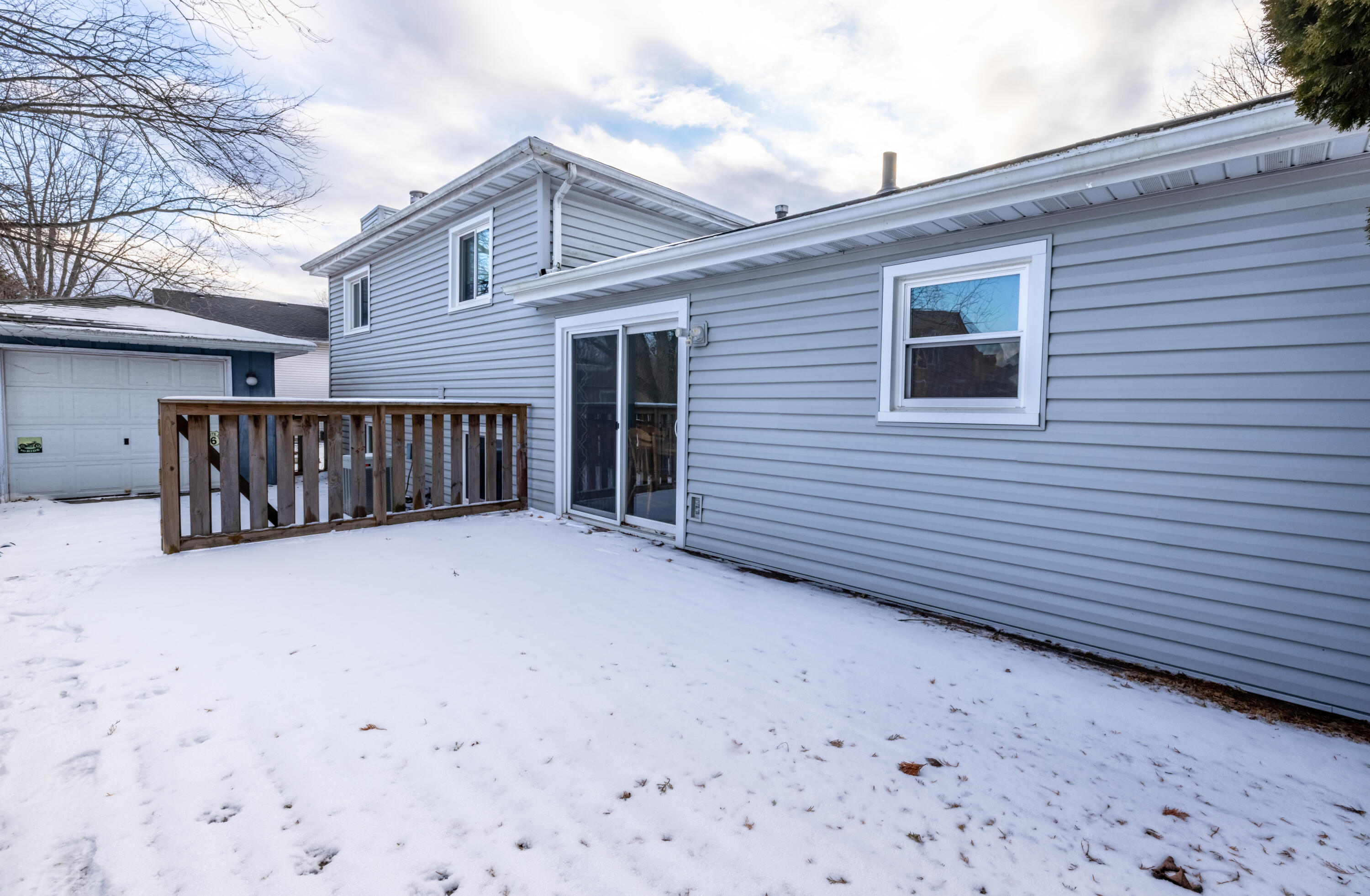 3229 Rustic Lane Crown Point, IN 46307 - Photo 17 of 18 a view of backyard with a deck