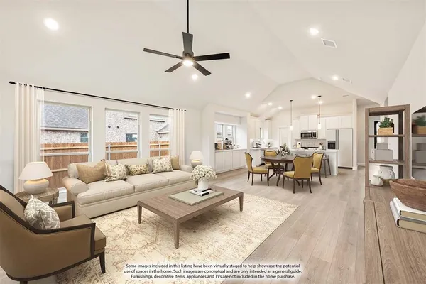 a view of a kitchen with a sink and dishwasher a refrigerator with wooden floor